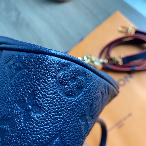 LV Speedy 25 Empreinte Marine Rouge - Picture 5 of 15
